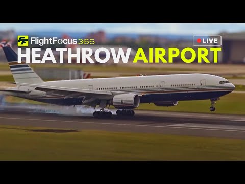Heathrow Airport Live - Saturday 19th July 2025