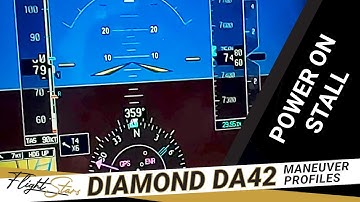 Diamond DA42 Multi-Engine Power On Stall Tutorial