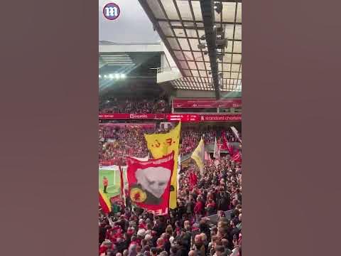 Moment Liverpool fans boo God Save The King during Brentford game after King Charles coronation