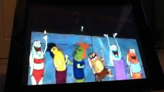 The final sponge down