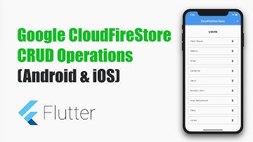 #Flutter Tutorials - Google CloudFireStore Real Time Database - CRUD Operations (coderzheaven.com)