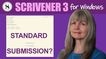 Scrivener 3 for Windows: Basic Manuscript Compile