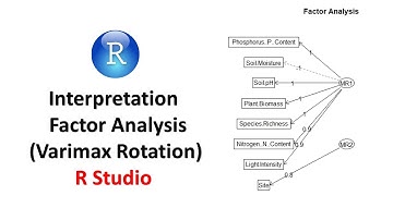 How to Interpret Factor Analysis in R Studio | Varimax Rotation