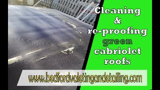 Cleaning Green Cabriolet Cars Roofs screenshot 1