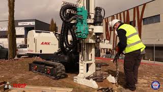 AMK18DP Crawler drill rig