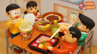 Today's lunch box is Nobita's favorite🍱 / 今日のお弁当はのび太くんの大好物！