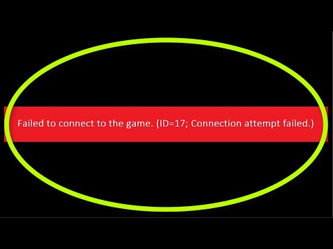 Fix Roblox Failed To Connect To The Game Id 17 Connection Attempt Failed Error Windows 10 8 7 Youtube - how to fix roblox error id 17 all 5 ways 90 works