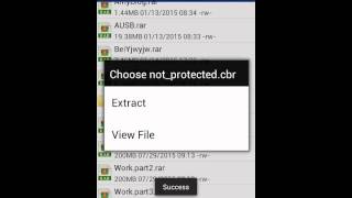 Rar Sharp for Android screenshot 1