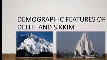 Art Integration Project Of English {Comparison Between Delhi and Sikkim }