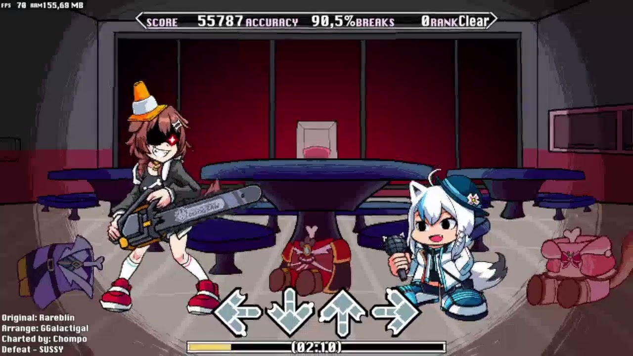 i can't beat Inugami Korone! FNF Hololive mod |  