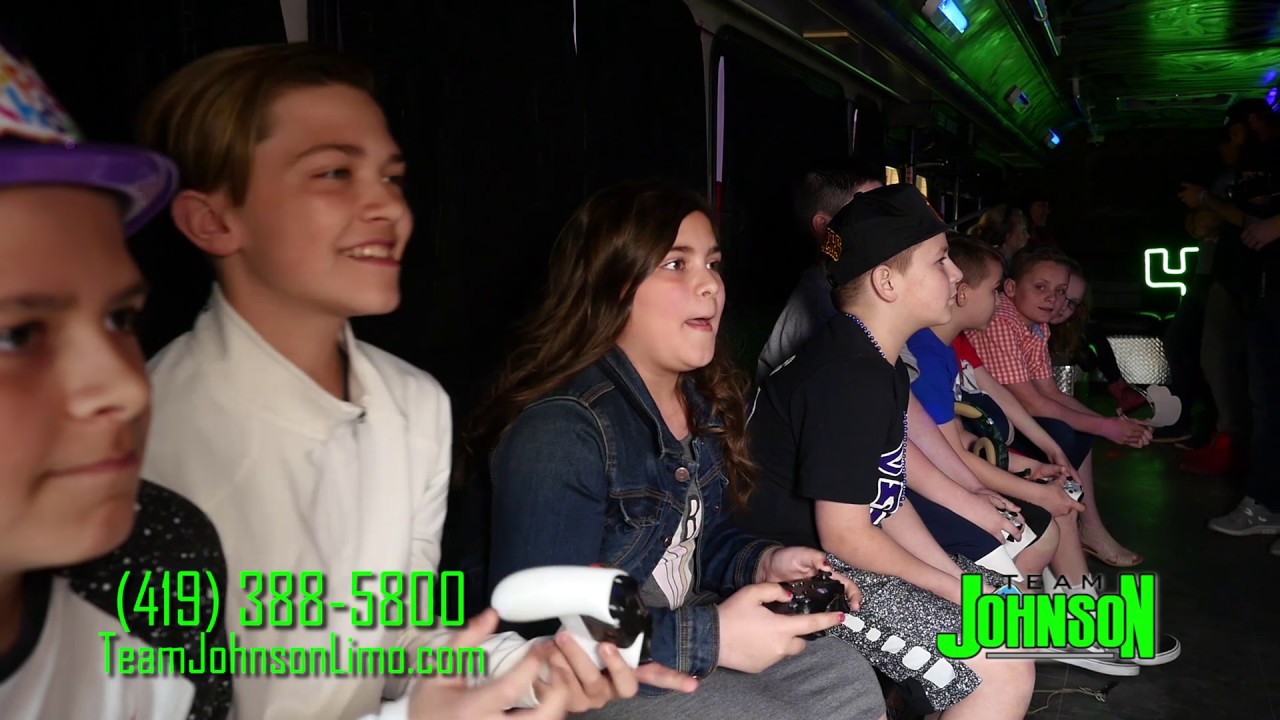 Team Johnson GameTrain New Gaming Bus 419-388-5800 - YouTube