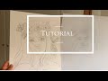 Tutorial come trasferire un disegno sulla tela-How to transfer drawing on canvas- painting tutorial