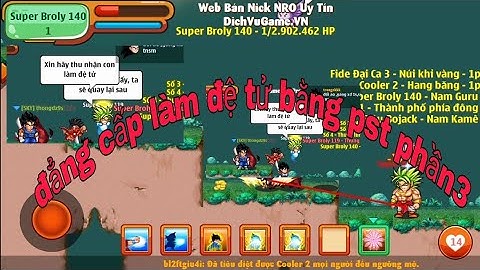 Ngọc Rồng Online- Săn Đệ Tử Bằng Phản Sát Thương Phần 3