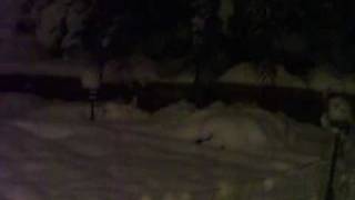 Snow in Las Vegas  12/17/08