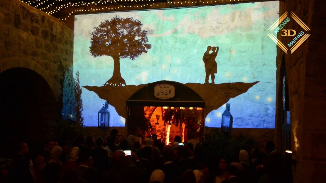 Wedding Projection Mapping - 2D Animation