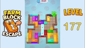 Farm block escape level 177 Solution