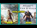 Evolution of Assassin's Creed Valhalla and Assassin's Creed Odyssey
