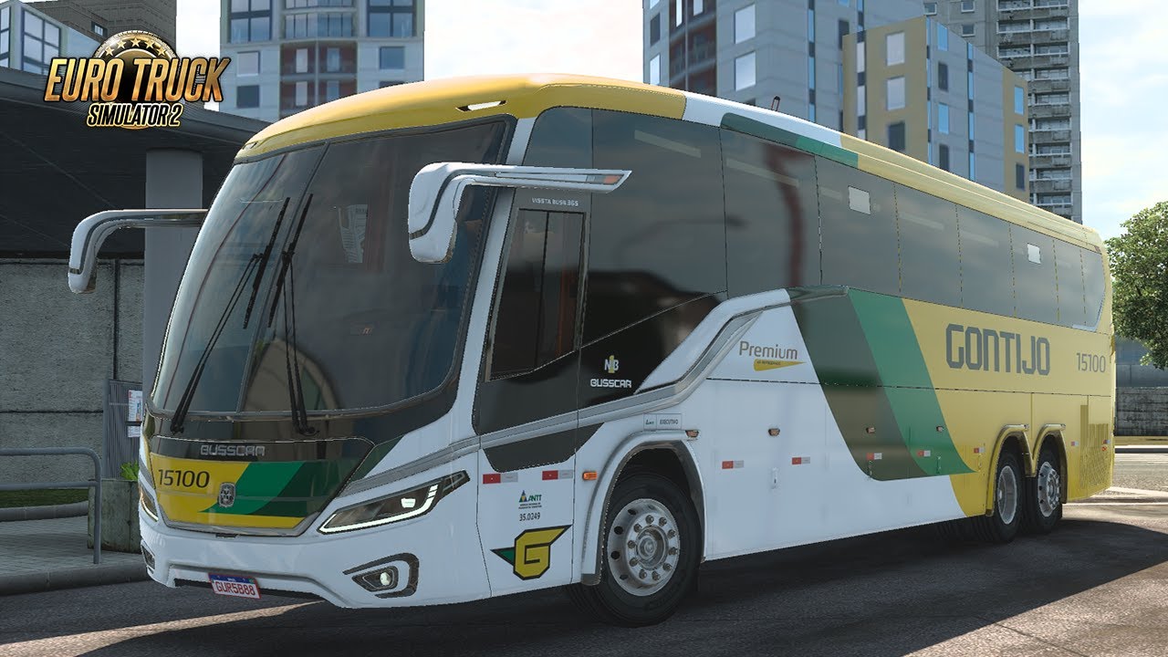 GONTIJO | MAPA EAA | São José do Rio Preto - Araçatuba | Busscar Vissta Buss | EURO TRUCK SIMULATOR