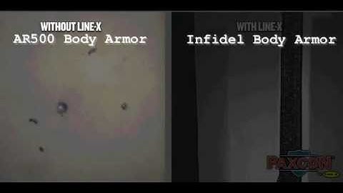 Body Armor With or without anti spall lining