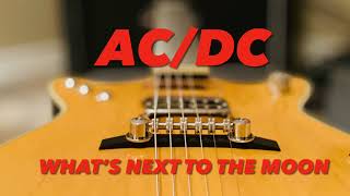 AC/DC What's Next To The Moon (Malcolm Young Guitar Lesson)