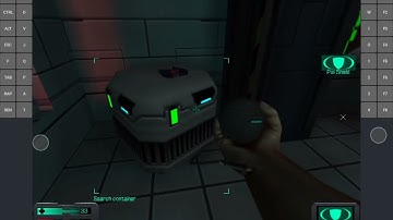 System Shock 2 in Android Oldschool Games with Exagear ( No Dark Screen )