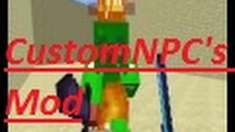 Minecraft:Custom NPC