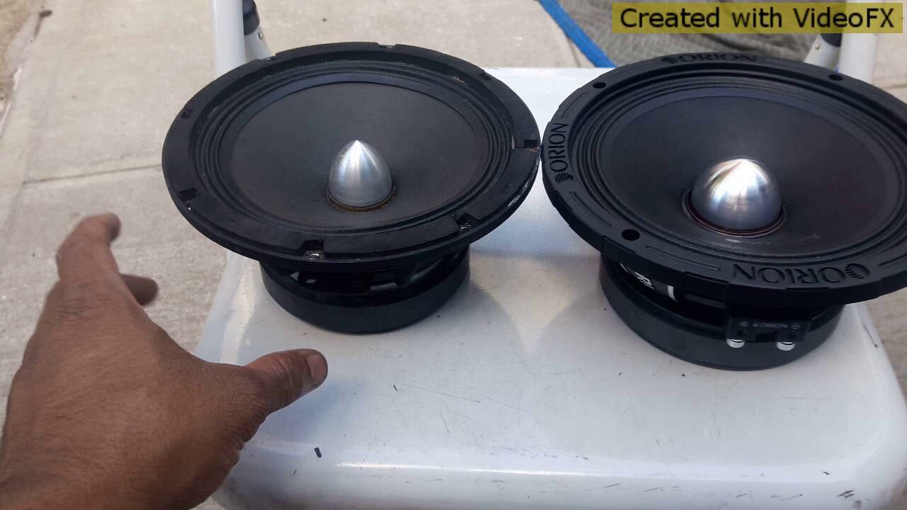 orion 8 inch midrange