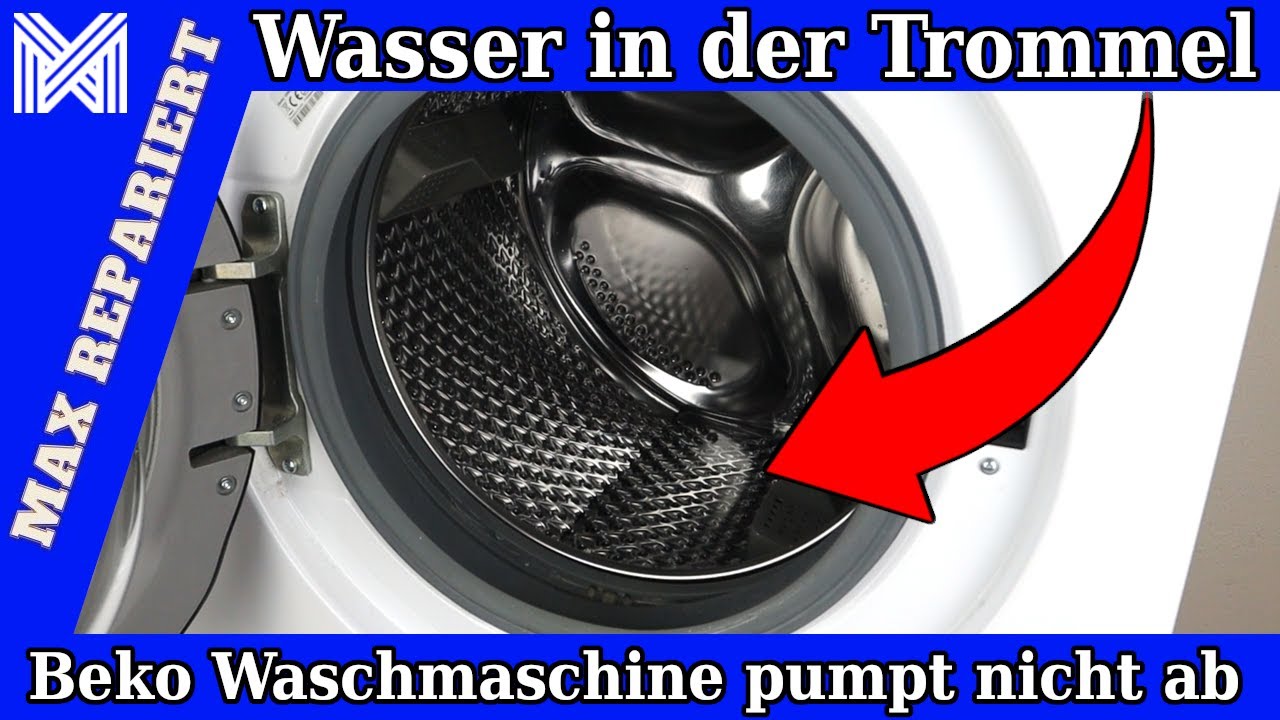 Beko Waschmaschine Wmb 71643 Pte Pumpt Nicht Ab