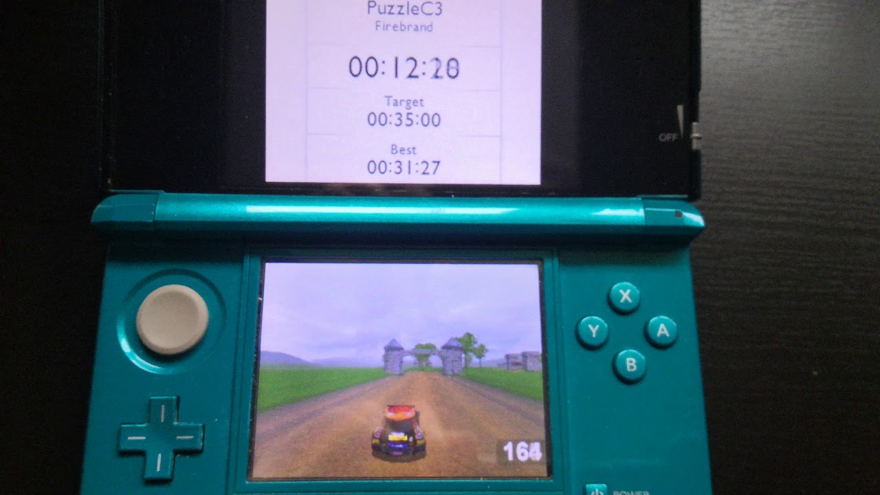 TrackMania DS - PuzzleC3 – 31.27s WR by far3zz