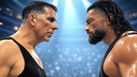 Akshay Kumar vs Roman Reigns wwe fight