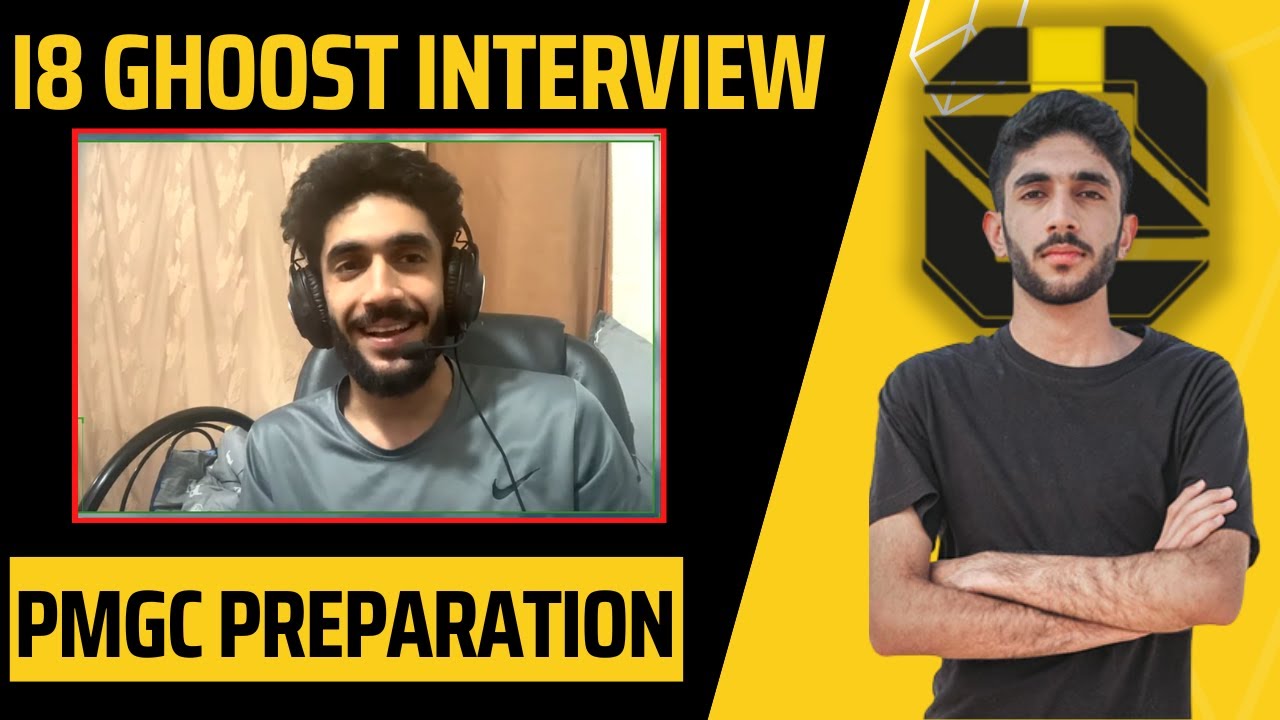 i8 Ghoost PMPL interview | PMGC Preparation | Reaction on Fans Support | Esports Pakistan