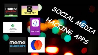 6 Social Media Hacking Apps | Face Changing Video and GiF | Make Memes with Sound | Chat recovery | screenshot 5