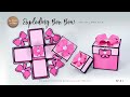 SVG PROJECT EXPLODING BOX BOW| ASSEMBLY TUTORIAL |  LPP | N41