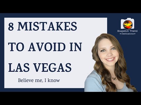 8 Mistakes Rookies make in Las Vegas