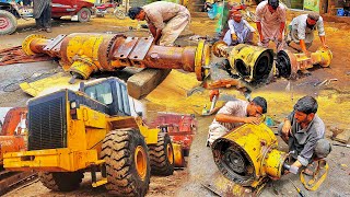 Defferential Gear and Front Axle of Caterpillar was Completely destroyed || Expert Mechanic Fixed it by Wow Interesting Skills 343,855 views 10 months ago 37 minutes