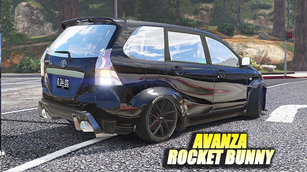Review Toyota Avanza Rocket Bunny Grand Theft Auto V Youtube