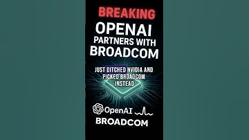 OpenAI Just Dumped Nvidia 😱 Broadcom Shakes the AI Market!
