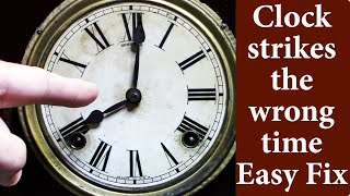 The Clock strikes the wrong time Easy Fix 2023
