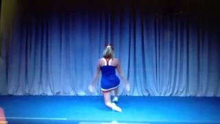 Competition Tryout Dance: Back View With Counts