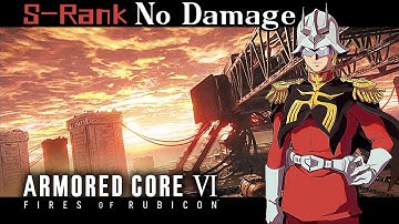 15：Ch.2-Ocean Crossing-SEA SPIDER【Combat Log&Data-Armored Core 6】No Damage&S-Rank /Walkthrough