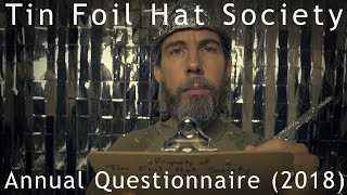 Tin Foil Hat Society Annual Questionnaire (2018) ASMR screenshot 4