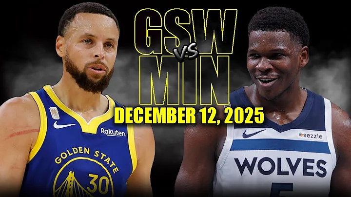Golden State Warriors vs Minnesota Timberwolves Full Game Highlights - December 12, 2025 |NBA Season