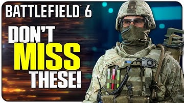 Don’t Play Battlefield 6 Without Knowing These Tips!