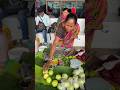 Hardworking women Selling Raw guava Masala in India #shorts