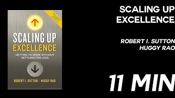 Scaling Up Excellence: Getting to More Without Settling for Less