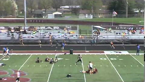 2015 Midwest Prep Girls 400 meter Fast Heat
