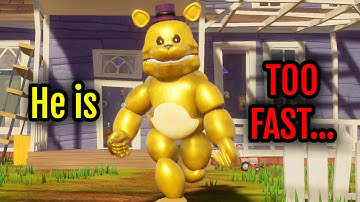 FREDBEAR?? | Hello Neighbor MOD