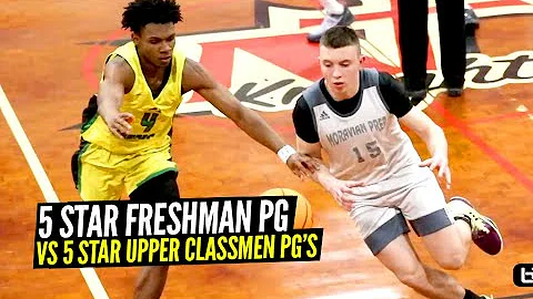 5 Star FRESHMAN Point Guard vs 5 Star UPPERCLASSME...