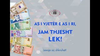 Hapja e fushatës ndërgjegjësuese “As i vjetër e as i ri, jam thjesht Lek!”, 17.11.2021