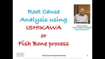 Root Cause Analysis using ISHIKAWA process